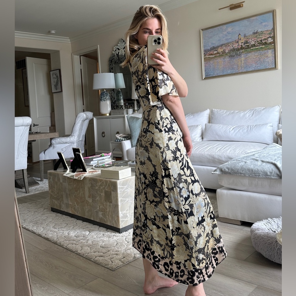 Bohemian Floral Rebecca Taylor Dress✨